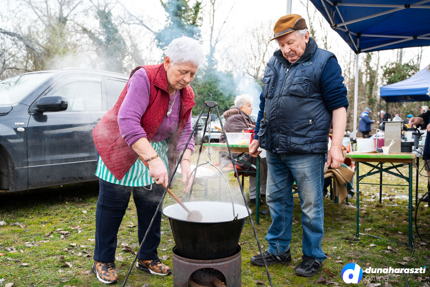 Káposztafőző verseny a Nőegylet szervezésében, fotó: dho